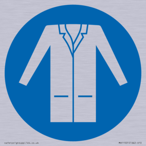 Custom Mandatory: Wear a lab coat